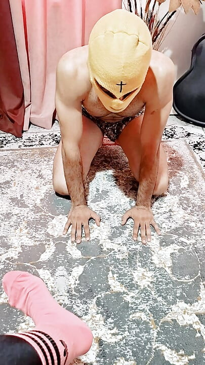 Slave Trained to Worship My Dirty Socks & Feet  Extreme Foot Domination