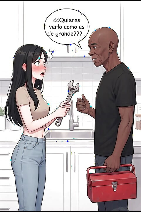 La sorpresa del plomero