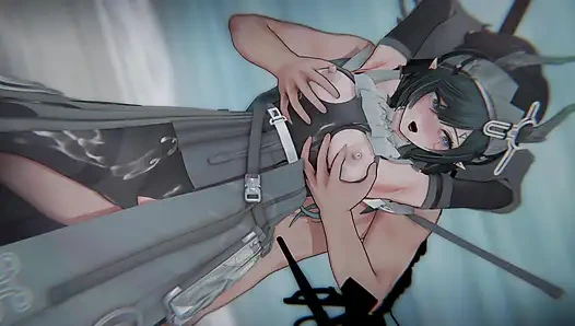 =Arknights: Endfield= Xaihis "FALLENER ORACLE": Gefesselte Priesterin & POV Sandwich DP (4K)