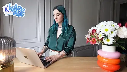 Job Interview to Be My Sex Toy - POV Role Play by Hairy French Girl