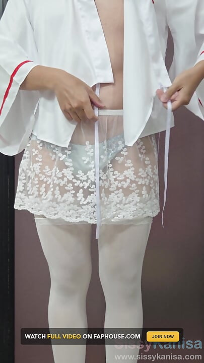 Σίσσυ Κανίσα Κοντή Φούστα Miko Cosplay Ep1: Get Dressing