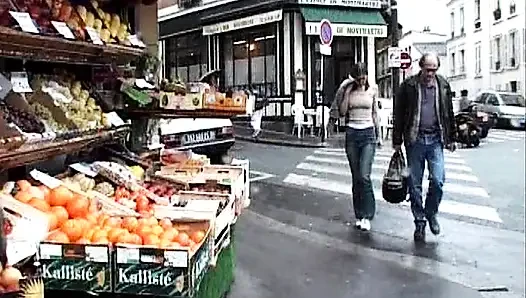 Amateur French teen picked up and fucked hard