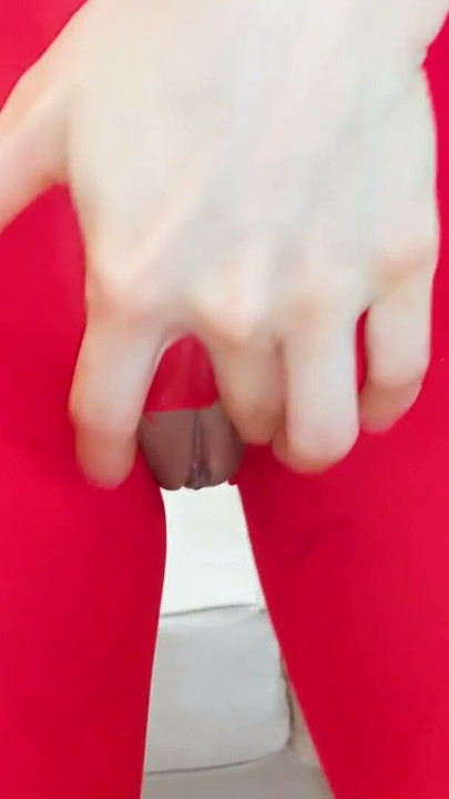 UNCENSORED Japanese STEP MOM getting HUGE CUM in PANTYHOSE | Clip 2