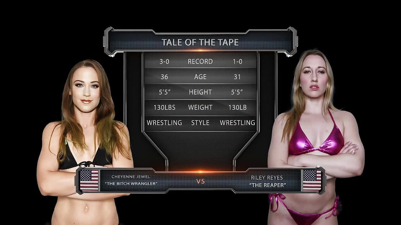 Cheyenne Jewel Vs Riley Reyes 여성 레슬링