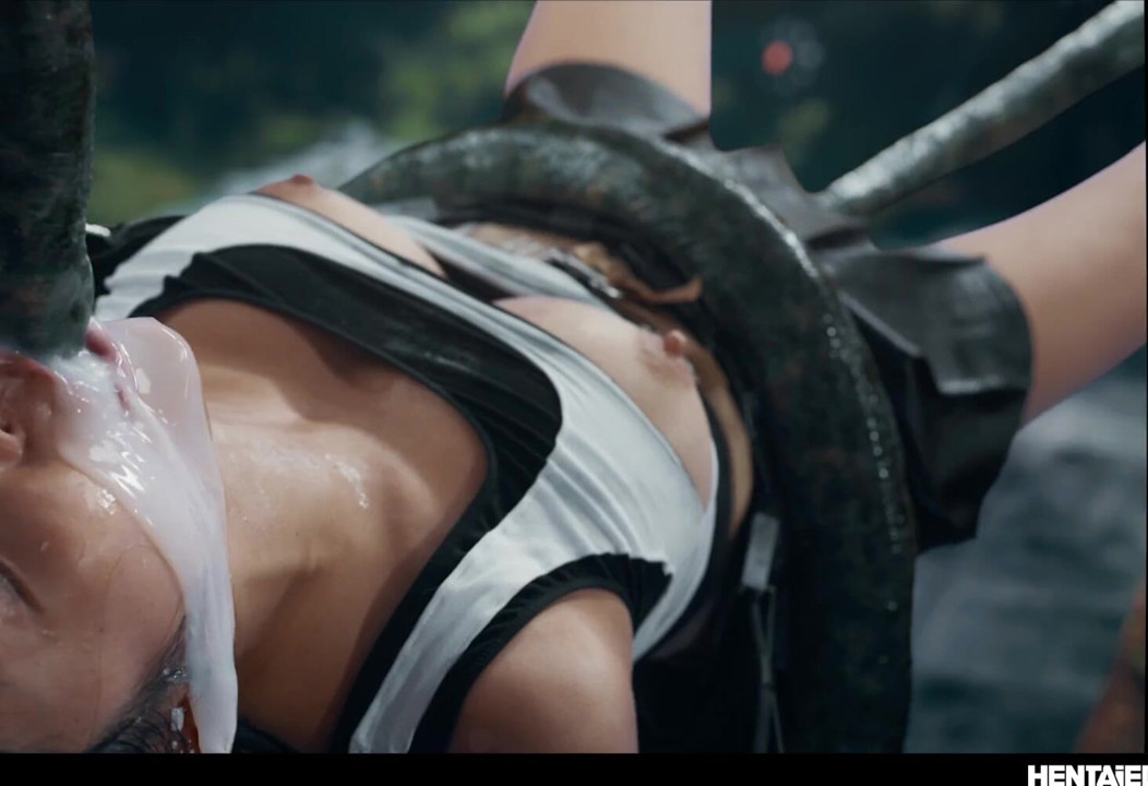 Anime Cosplay Alien Battle - Japanese Girl Emiri Momota Vored in 3d Hentai Fight With Monster Creampie