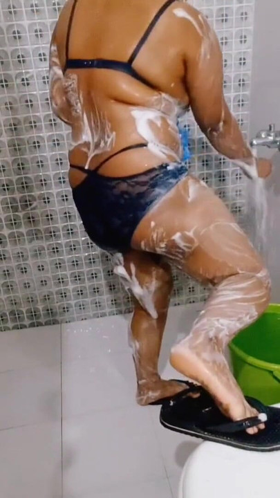 Thrilling moment from "Sexy Neha Bhabi ki Shower in Bathroom Full Video"