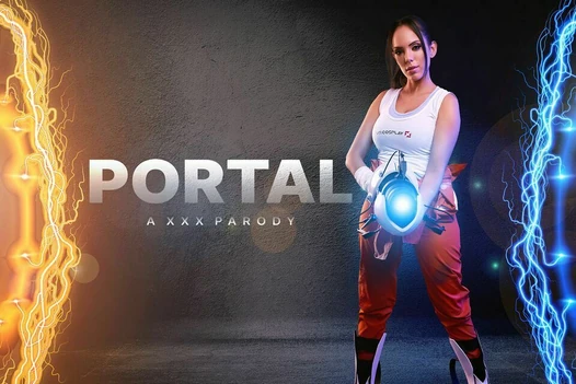 Latina gata Katrina Moreno como curvilínea chell abre portal de sexo e paixão vr pornografia