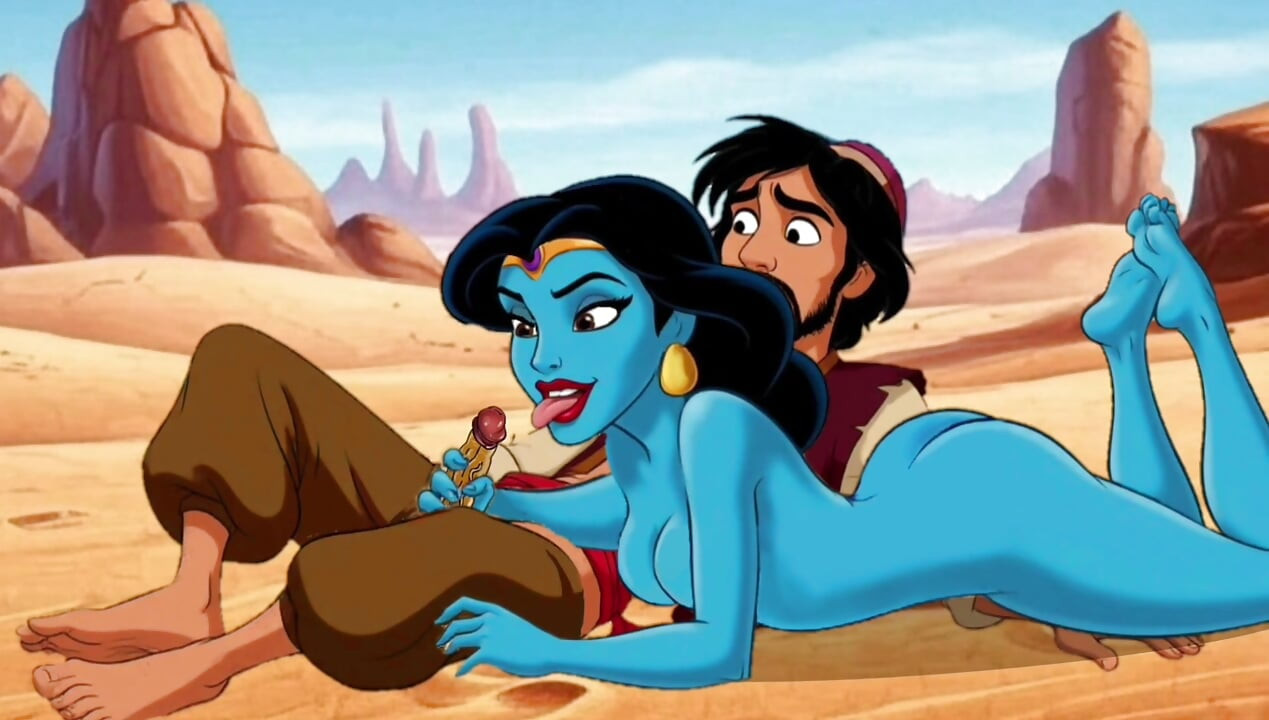 علاء الدين الإباحية: الديوث علاء الدين يجد مصباحا سحريا ويقدم أمنية قذرة. القصص الخيالية الكرتونية