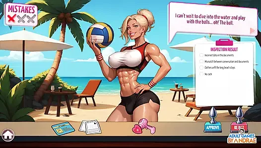 Ep2: Day 2: Beach Activities - Futa Zone Lewd Control