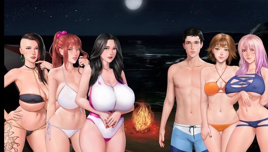 लड़कियों के साथ समुद्र तट मज़ा, samantha आइसक्रीम मज़ा और सारा और फियोना स्तन दुहना - उपनगरीय अध्याय के राजकुमार 30