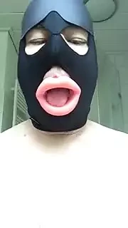 Me with mask and gag😀