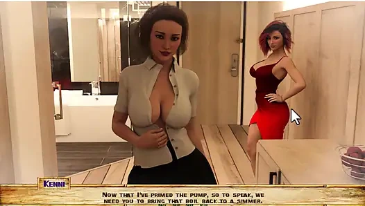 Lewd Island #6 - who does not enjoy two woman at once