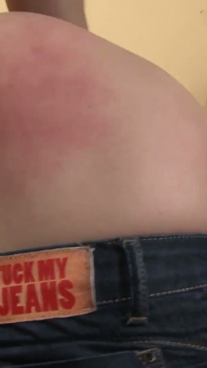Thick Blonde Stepmom In Tight Denim Jeans Gets Nice Facial! | Clip 1