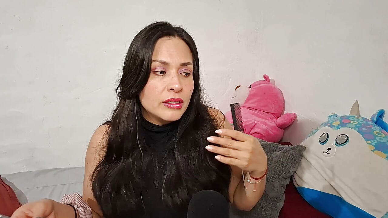 Asmr рольова гра, ваша подруга підстригає волосся