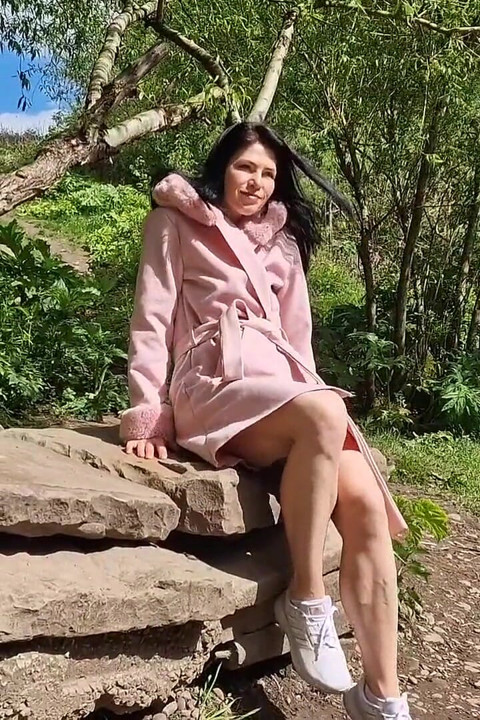 Open Legs Outdoors and Pissing