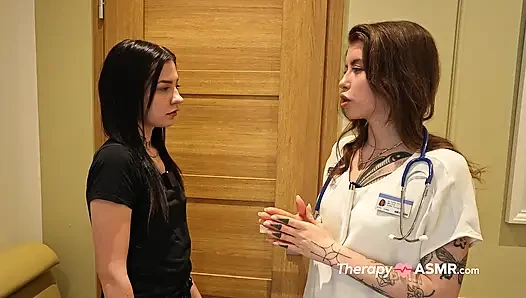 Dr Eden menjilati memek pasien (terapi ASMR)