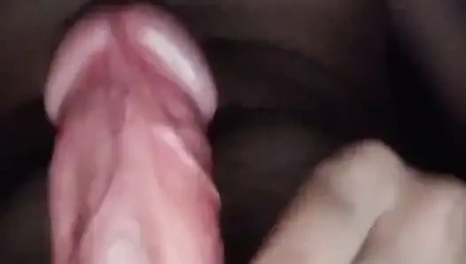 A boy is touching himself and moaning
