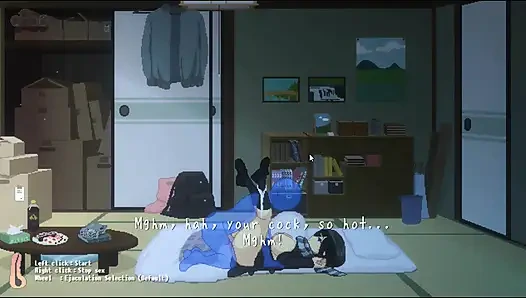 Hentai game - cewek dengan toket besar ini dientot habis-habisan di cuaca yang dingin