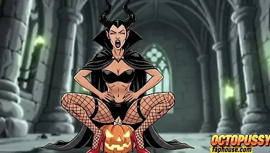 Maleficent yang sensual: kartun