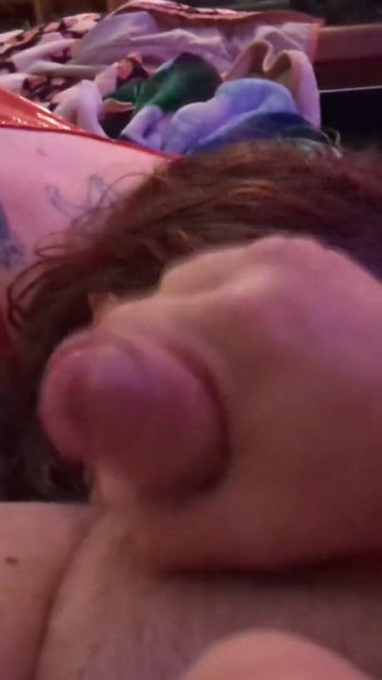 Key moment from "BBW Blowjob & Rimjob POV"