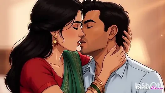 Soft Indian Skin Under His Touch While He Takes Care of Everything -AI Generated