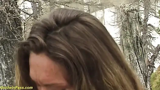 Analfick-therapie im schnee