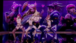 R18 mmd blackpink - kiii este amor kda striptease