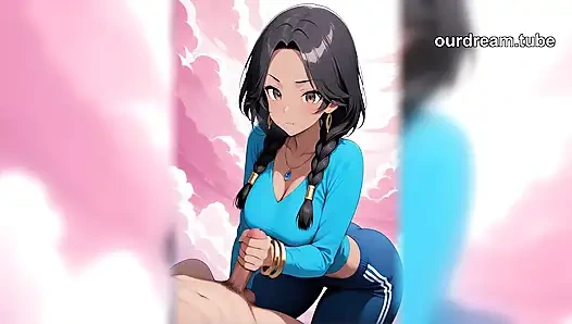 Ebony Hentai Girlfriend Has A Perfect Body (AI)