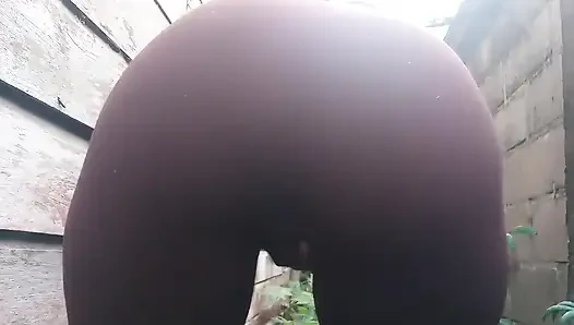 Feeling Super Naughty Outdoors Rubbing My Pussy Pissing