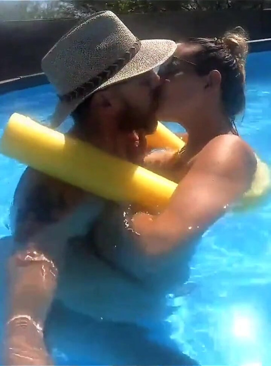 Nine Months Preganant Pool Sex