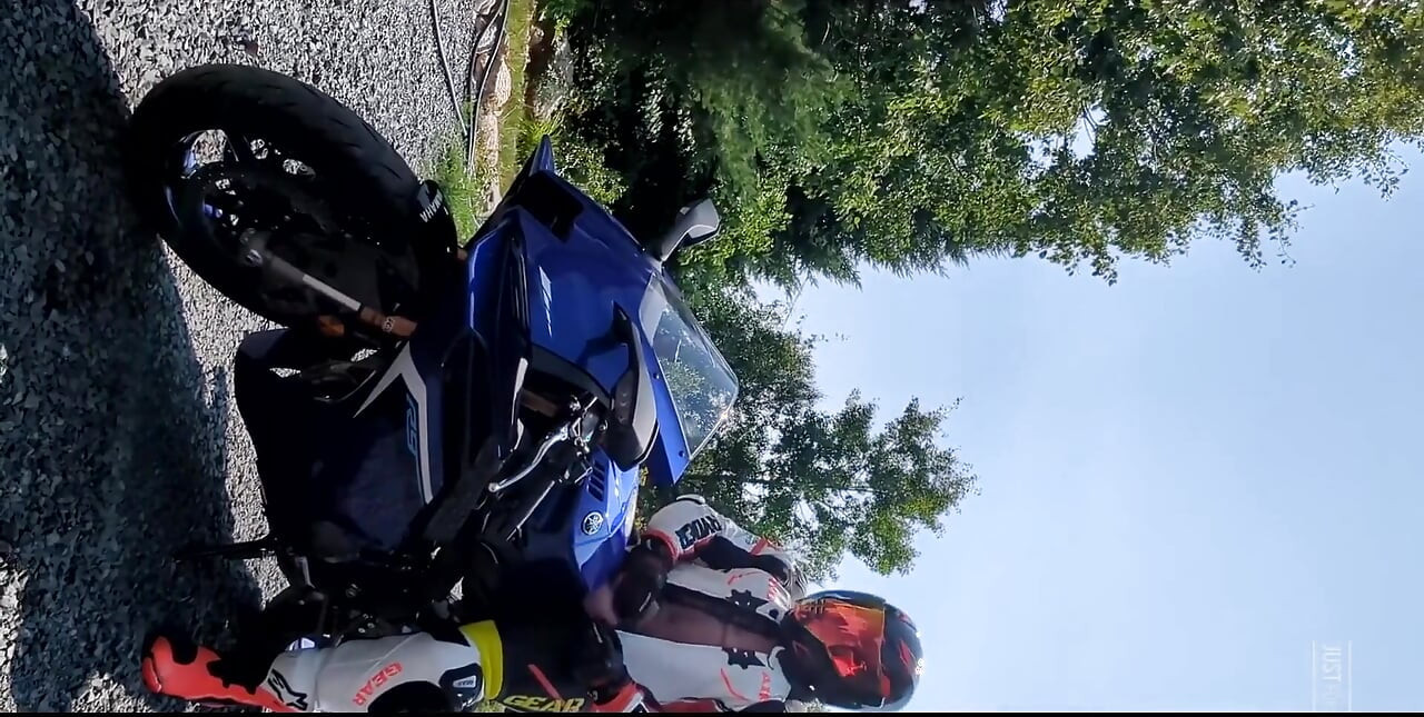 On My Sport Bike