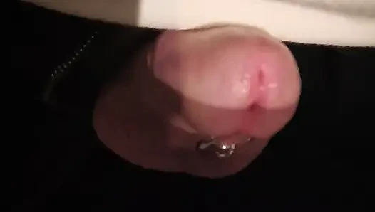 I caress myself at the office
