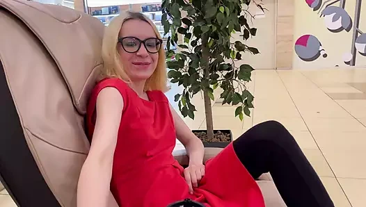 Risky sex in a public men's toilet with a cute blonde girl. She squirted all over the floor and we almost got caught.