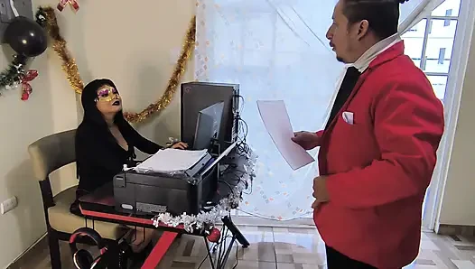 While The Boss Was Away, The High Executive Came To Play... Office Seduction)