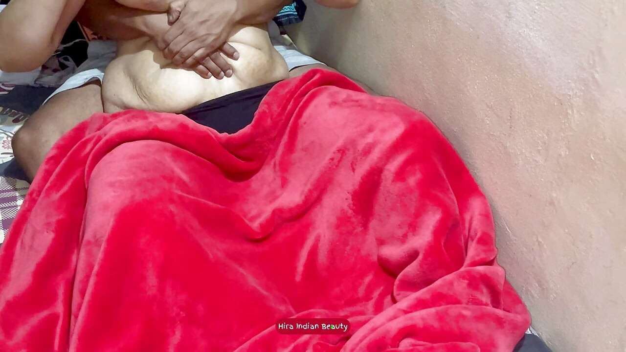 Erotic, Sensual Lovemaking: Pinching Hard Nipples, Playing Belly and Big Boobs