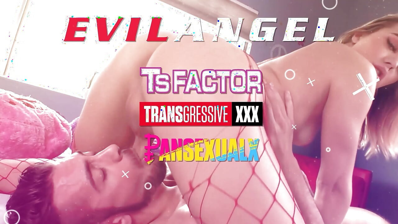 TRANSSEXUAL ANGEL - Ebony Beauty ANA FOXXX DP'd By Aubrey Kate & Austin Rex + BONUS Aubrey Gangbang!