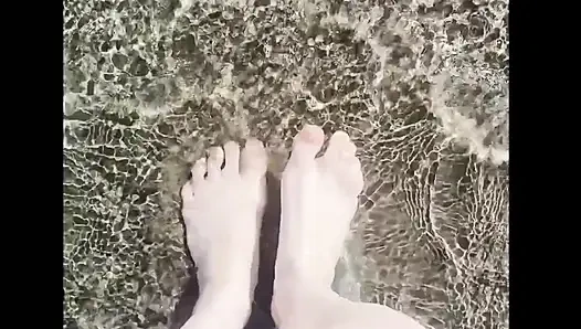Beach Feet Teasing