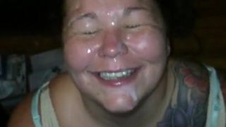 BJ and Messy Facial - Cum Whore Training - 4