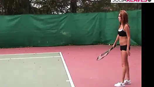 Horny girls suck a massive cock the get fucked in turns