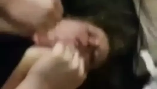 Fat pig bbw wife gets slammed and choked
