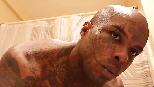 Big Black Hairy Cock Worship Hallelujah Johnson (Hershey Skor With Almonds) Tall Dark Chocolate Muscles Tattoos Hairy BBC Hallel