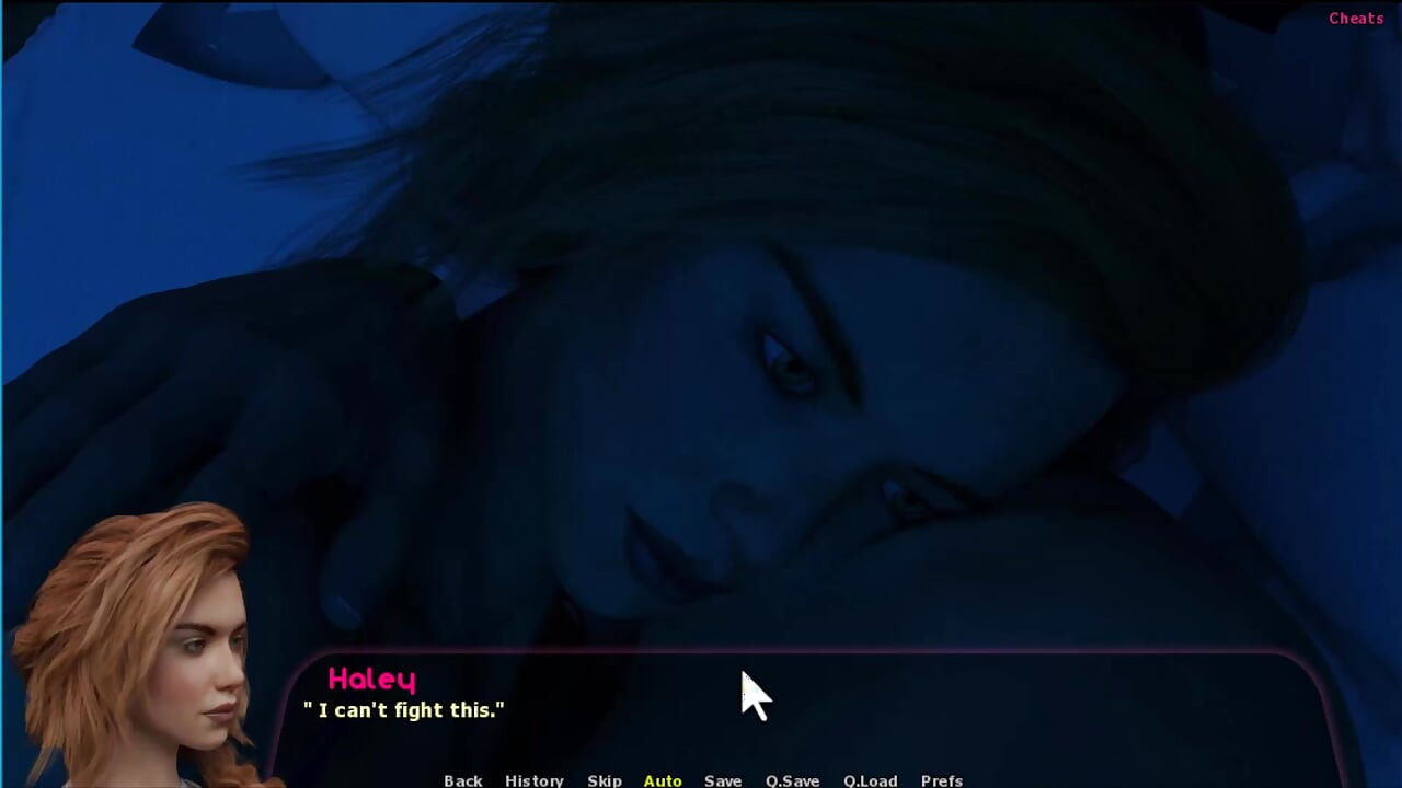 Haley Story # 7 - Haley kon niet nee zeggen tegen de lul in bed ... Diane neukte Johannes in de woonkamer