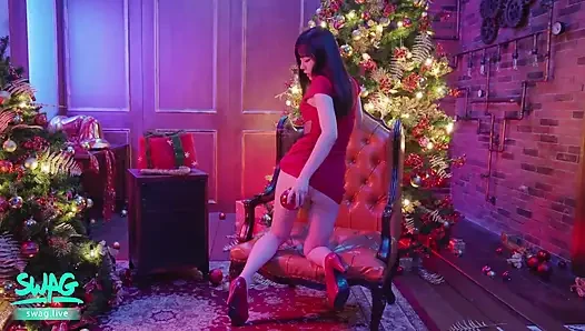 Sexy asiatisches mädchen solo-show
