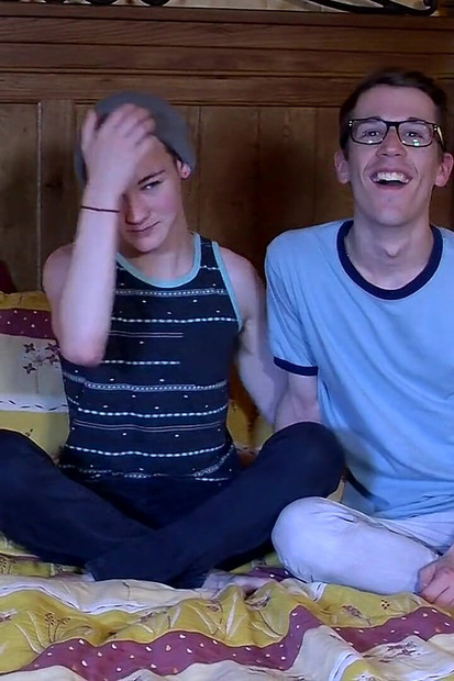 In Bed with Two Horny Boys