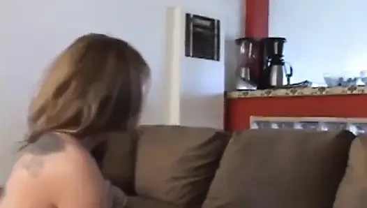 Bridgette Monroe Fucking in the Living Room with Her Tits