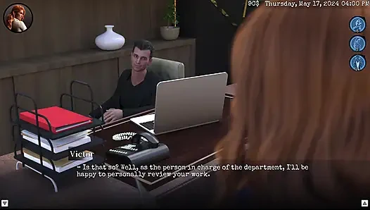 Ahlakın sınırları 19 Victor'un oral seks yaparken beni içeri çağırdığına inanamıyorum