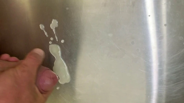 Cum at work