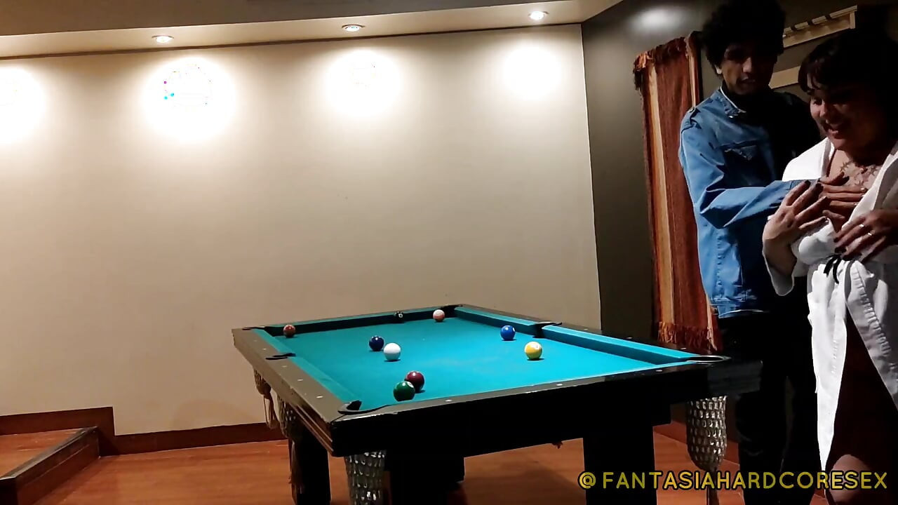 Giving My Best Friend Some Good Butt Massages After a Game of Pool