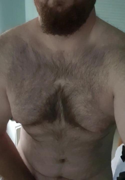 Naked stroking rock hard BWC
