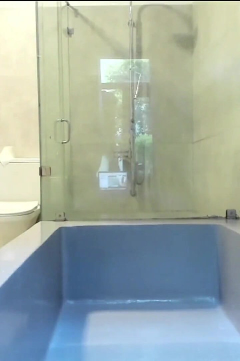 Goddess Bathing Naked, Masturbation with a Dildo, Orgasm